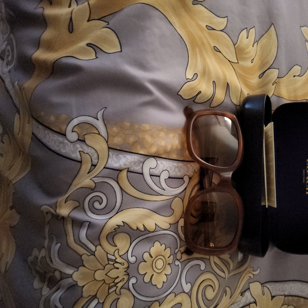 Coach Brown Sunglasses with Case - Picture 2 of 2